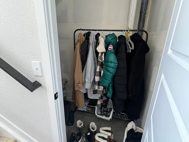 More storage downstairs.