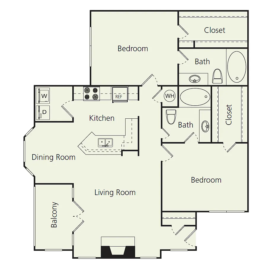 Floor plan B1