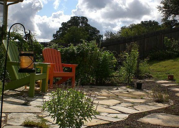 Stone patio