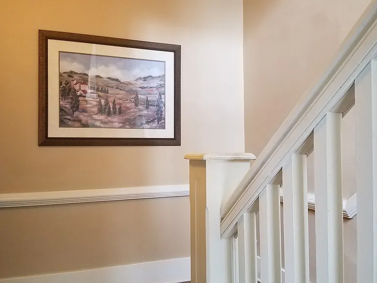 Common hallway stairs