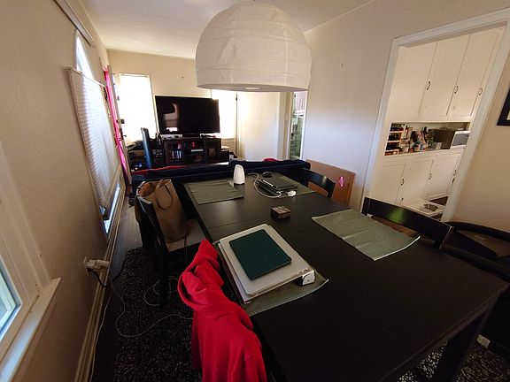Living room with table