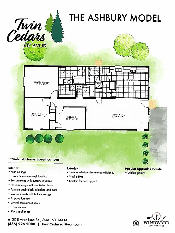 Floor plan Ashbury XL