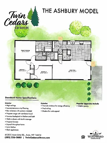 Floor plan Ashbury XL