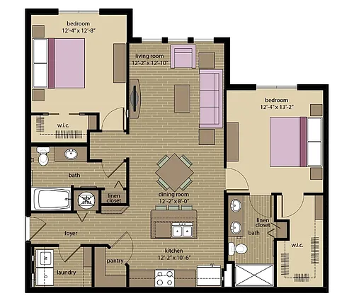 Floor plan B4