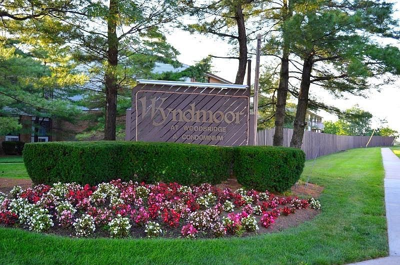 Condo community entrance