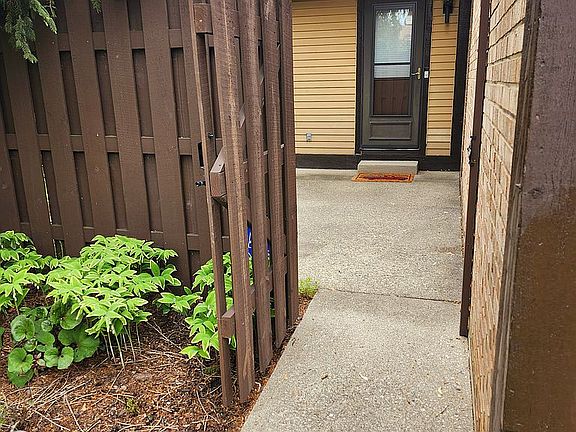 Private Patio Entrance