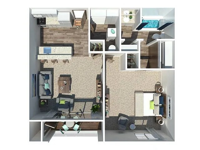 Floor plan Bon Vista 1