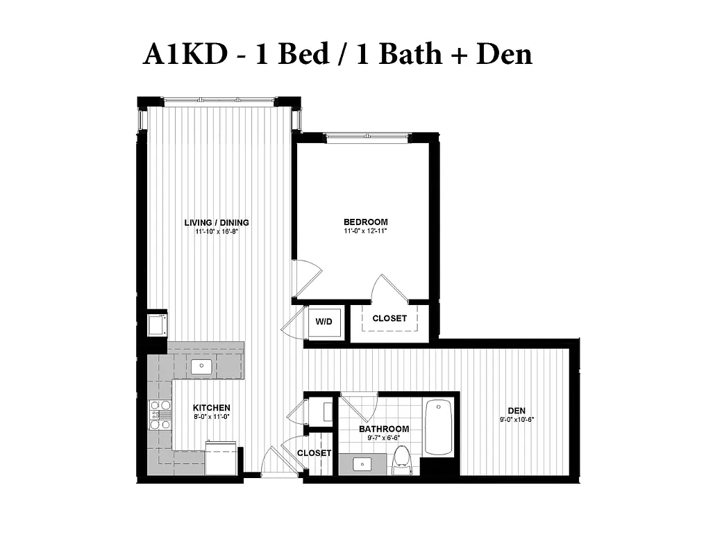 Floor plan A1KD