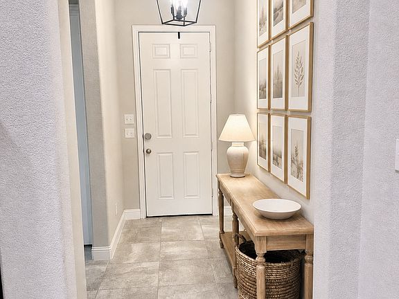 wide entry way