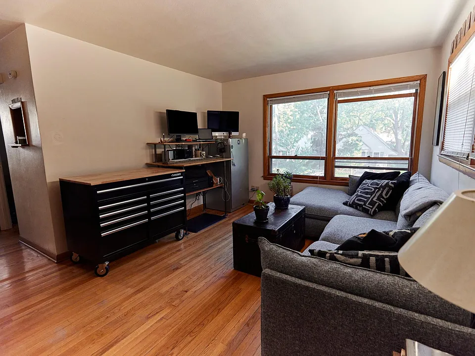 Welcome to the living room; as seen from the entry door.