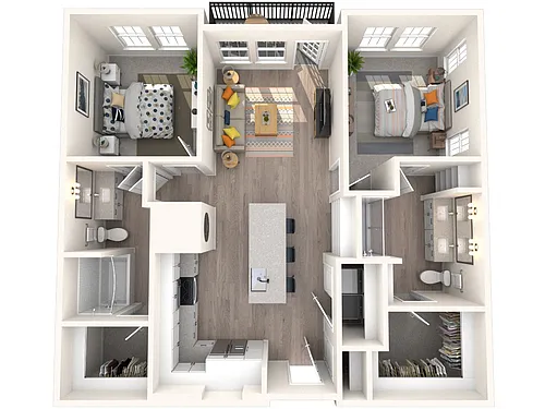 Floor plan B1