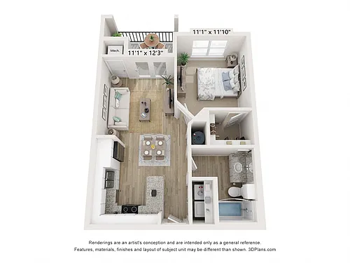 Floor plan A1