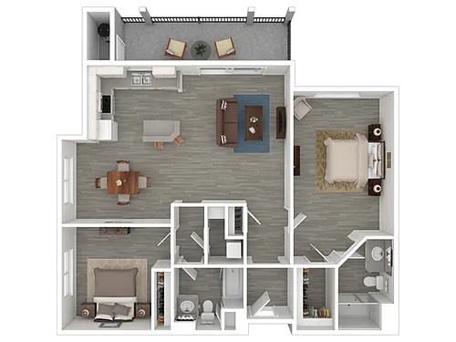Floor plan B3