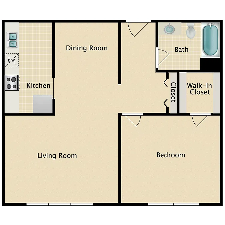 Floor plan Maple