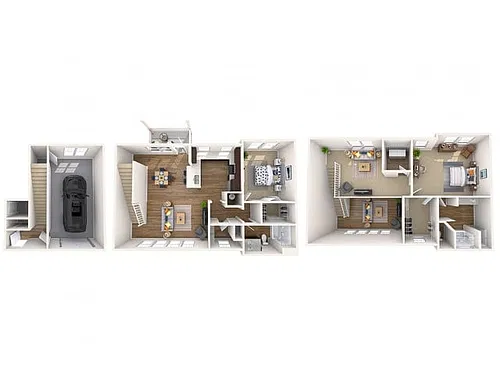 Floor plan Townhome