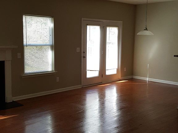 living room and dining area