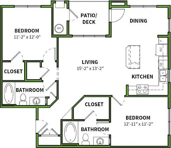 Floor plan Vallecito