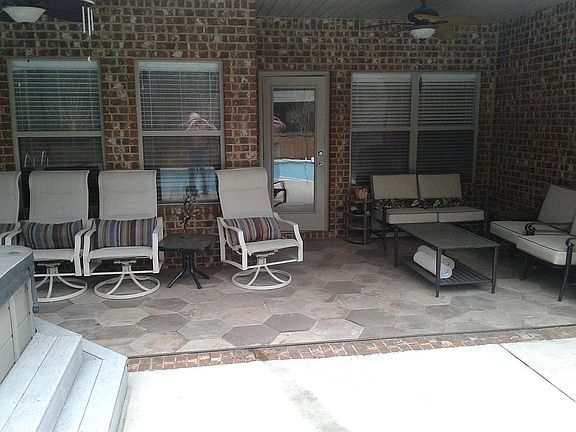 Back patio