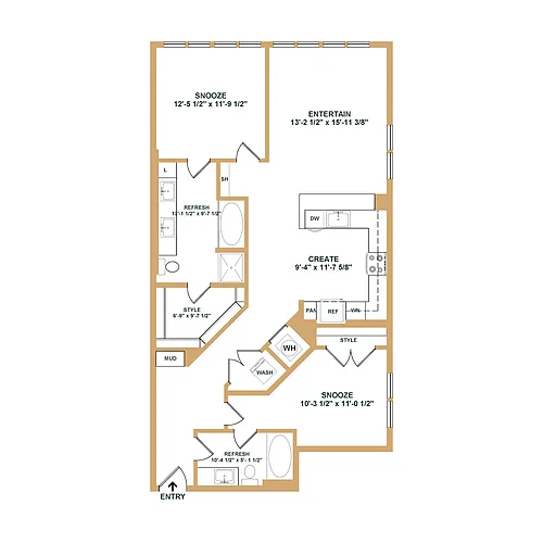 Floor plan B1
