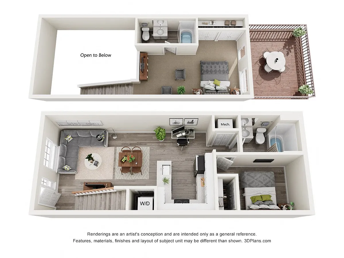 Floor plan Van Gogh