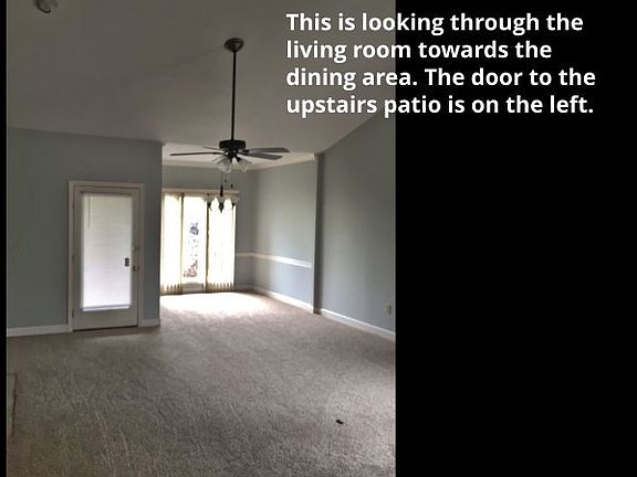 Living Room, looking towards Dining Room