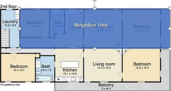 2nd image of 1005 Thalia St Floor 2