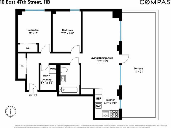 2nd image of 210 E 47th St APT 11B