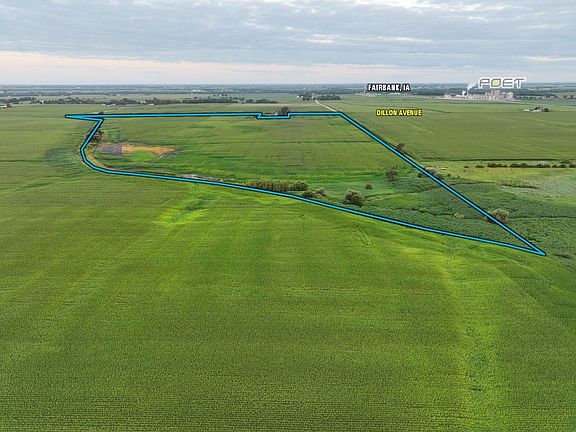 Aerial Outline Fairbank Farm