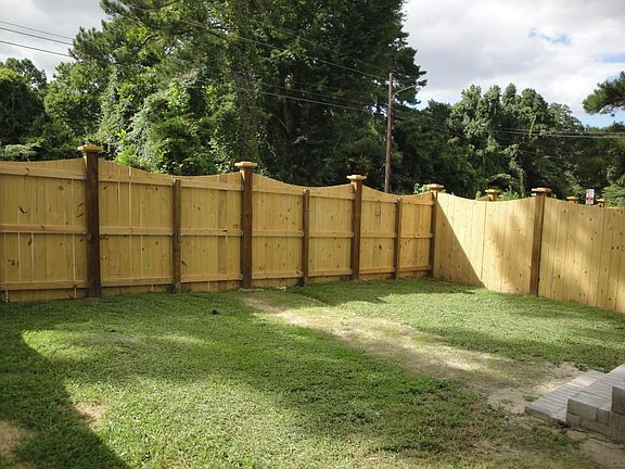 Fenced-in yard