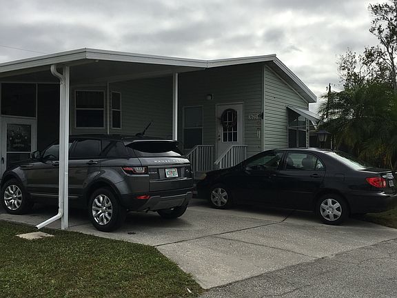 Two car driveway/carport