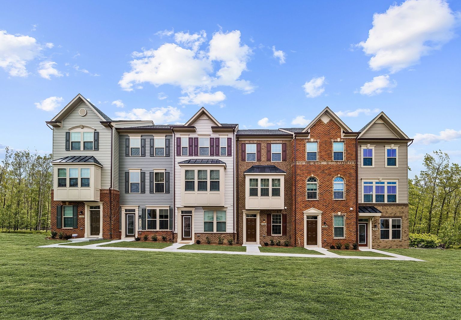 Clarendon 1Car Garage Plan, Parkside Row, Hanover, MD 21076 Zillow