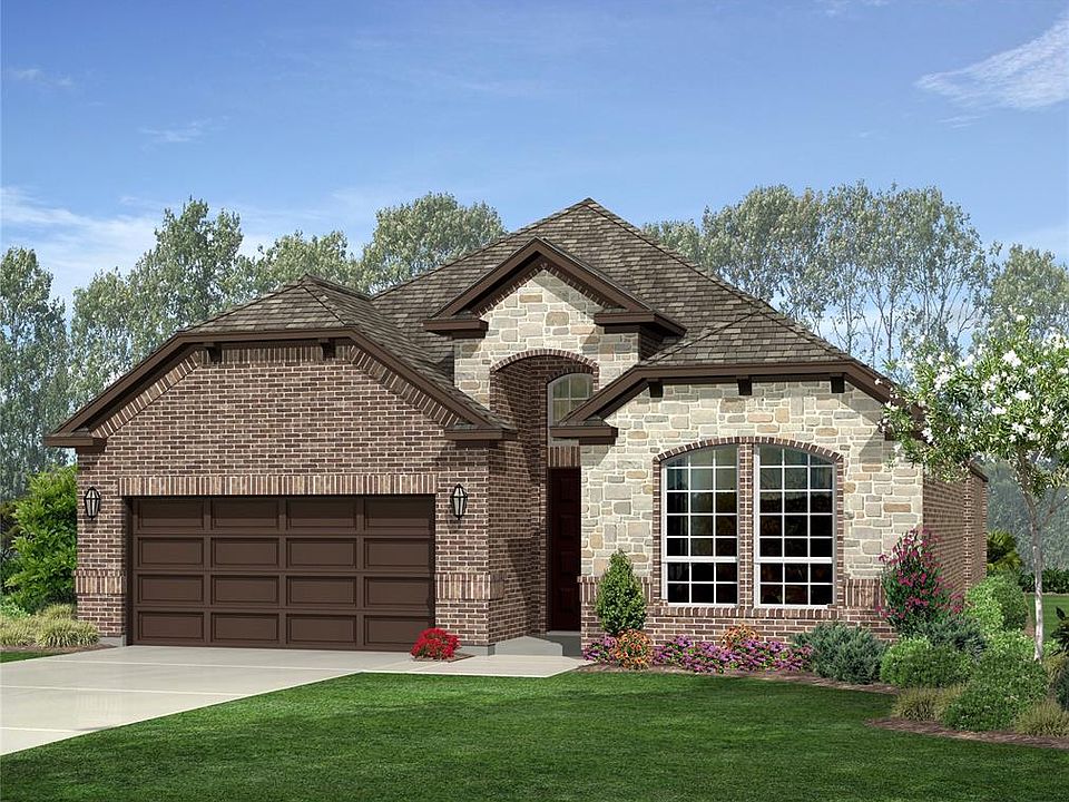 D.R. Horton's - The Live Oak floorplan - Elevation A. All photos shown here may not depict the specified home & features included are for illustration purposes only.