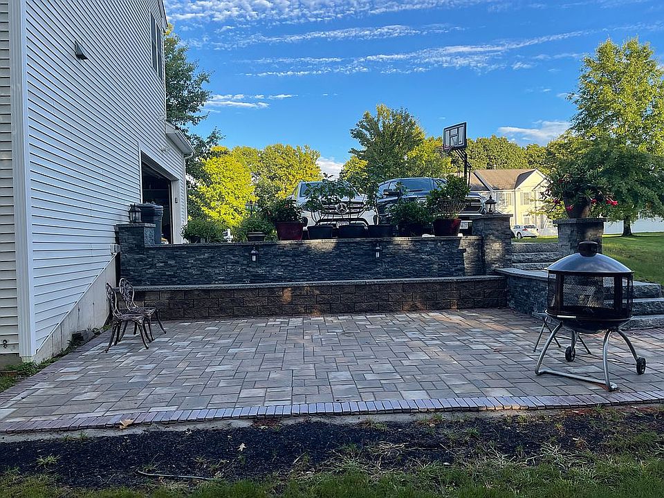 Patio from Drive way