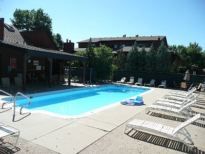 Sparkling Swimming Pool is just a short walk away