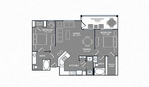 Floor plan B1
