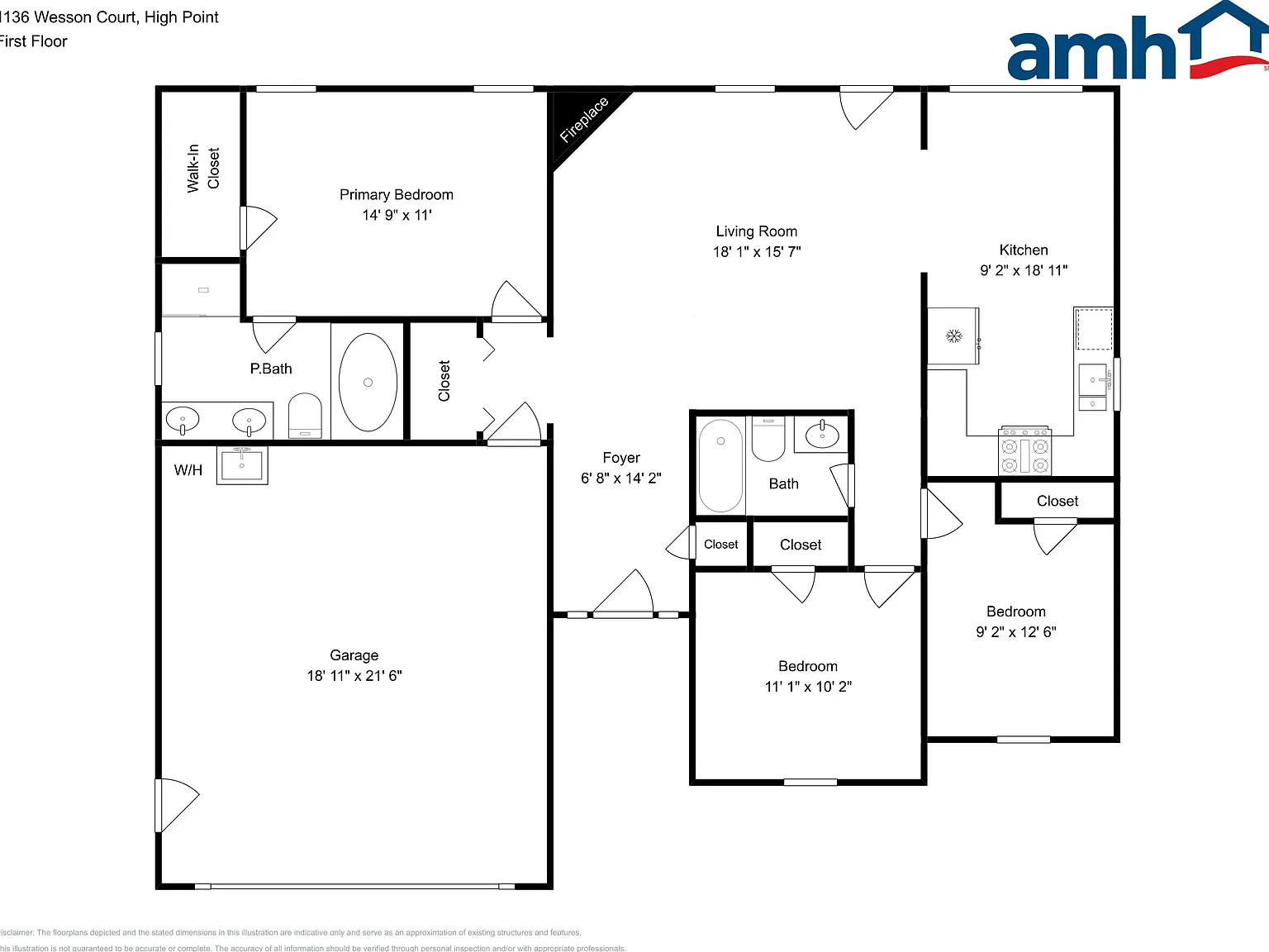 3 bed, 2.0 bath, 1306 sqft, $1,875 — Photo 2