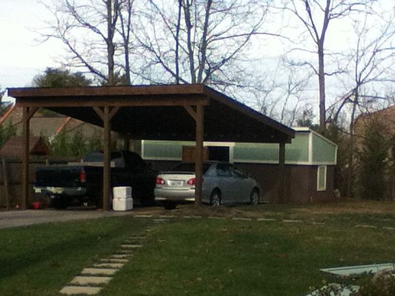 Carport and Utility Building