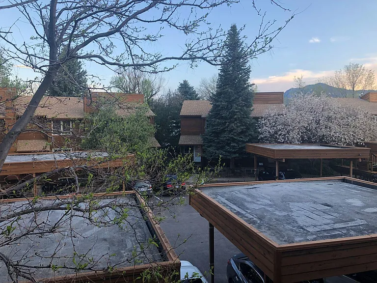 View from master bedroom