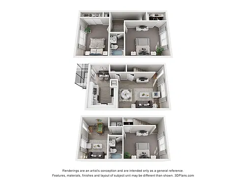 Floor plan 3X3