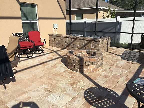 Finished backyard 