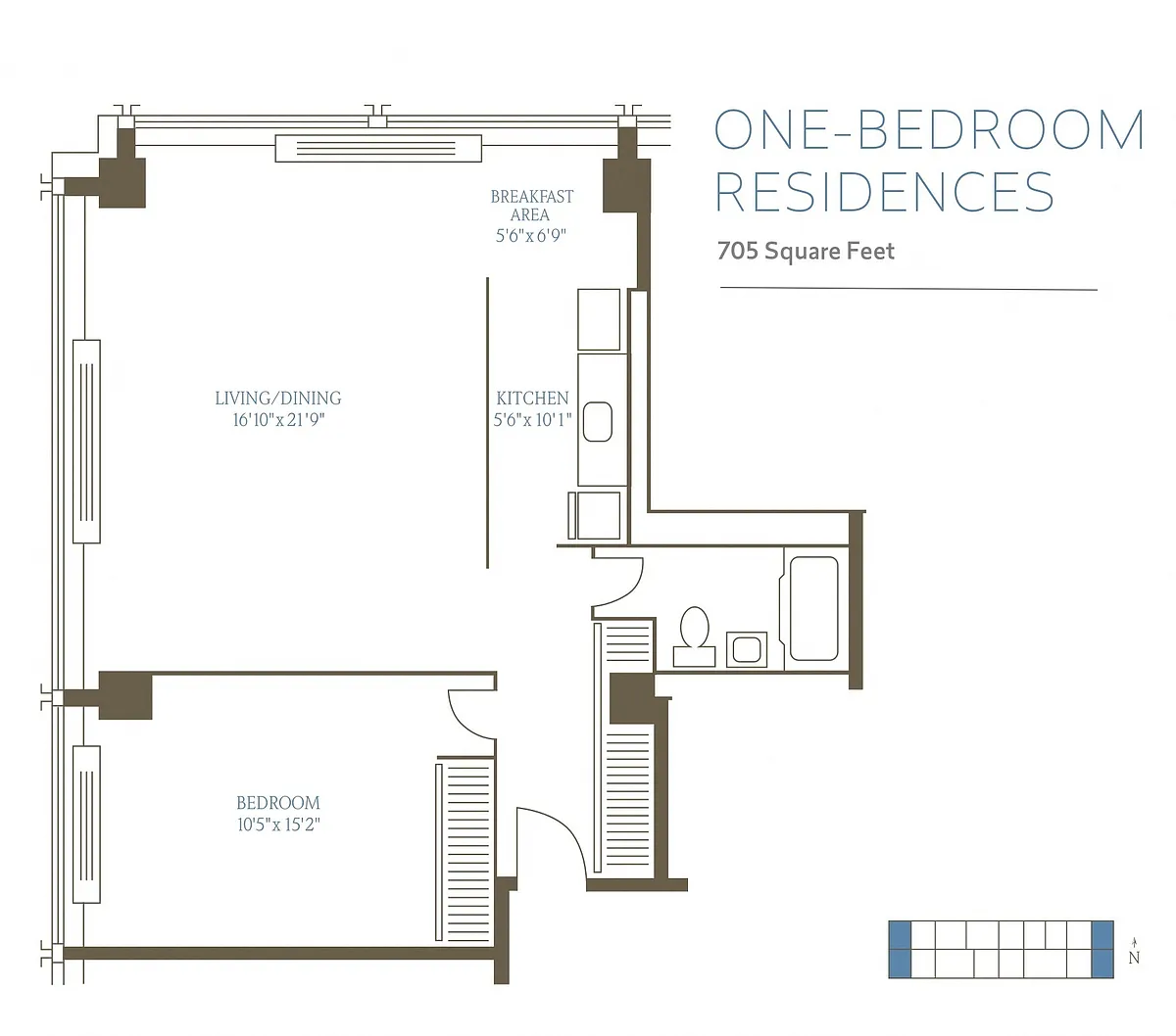Floor plan Premier Nicolet