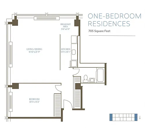 Floor plan Premier Nicolet