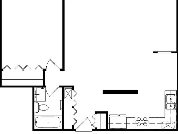 2nd image of 425 Walnut Creek Ln Unit 1609
