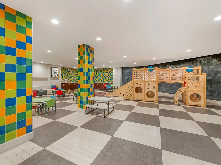 Children's indoor playroom