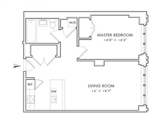 2nd image of 245 W 14th St #6A