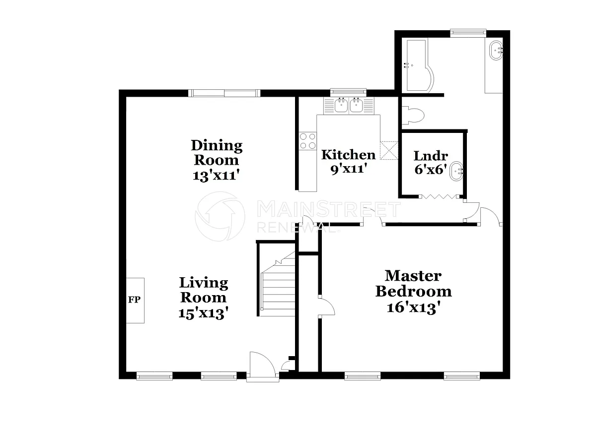 Floor Plan - 4209 Sterling Pointe Dr