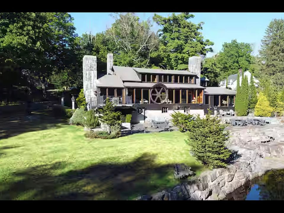 Back view of house