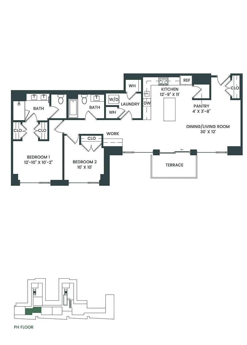 Floor plan C17P