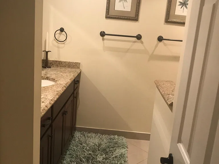 2nd bathroom view from doorway