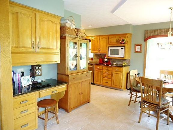 Secretary in Kitchen